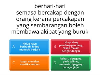 Ulang Kaji Peribahasa Men 1