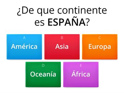 ¿De que continente es?