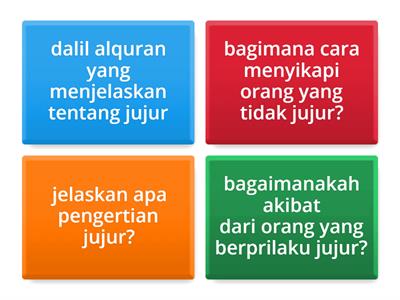 soal aqidah akhlak