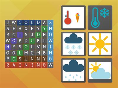  How's the Weather Wordsearch