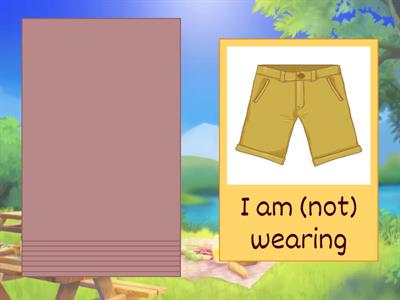 I am (not) wearing...