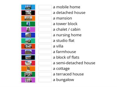 Types of houses new