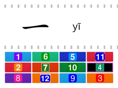 Chinese Characters: Numbers