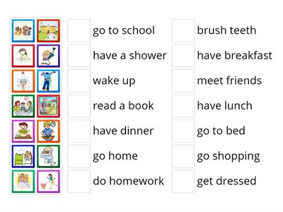 Lesson:Daily Routines (Grade2/ grade 3)