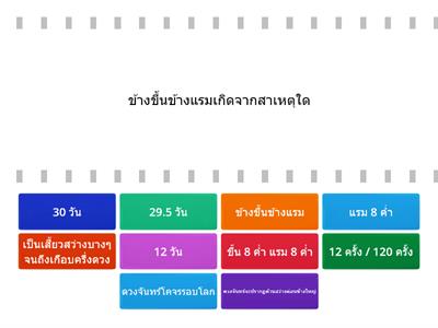 แบบทดสอบหลังเรียน