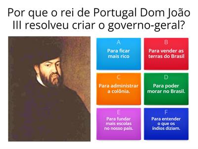 História do Brasil - O governo-geral