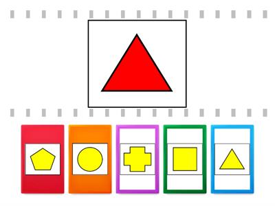 Preschool Special Education - Match The Same Shapes