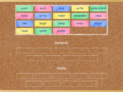 Dynamic & State verbs simpler version 