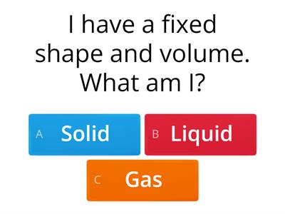 Solids, Liquids & Gases (Eagles)