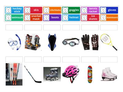 GG4 - 3.6 Sports equipment - Chris' Escuela de Idiomas