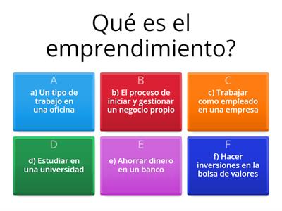 emprendimiento - de la hoz