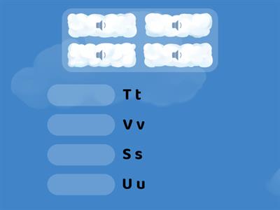 4 Phonics S-V match