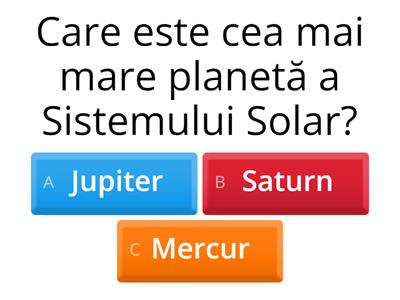 Planetele Sistemului Solar ( clasa a 3 - a) 