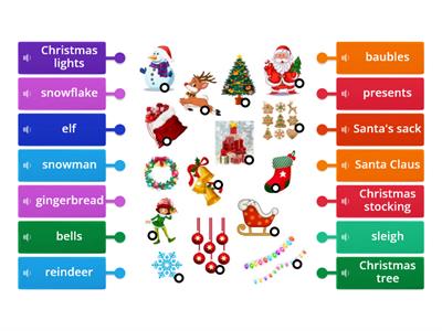 VOCABULARY: Santa Claus is coming!