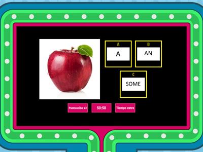 A, AN, SOME - PARTITIVES