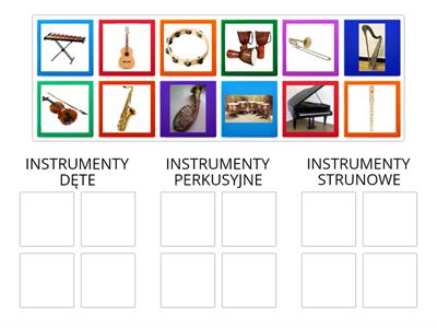 Instrumenty muzyczne 