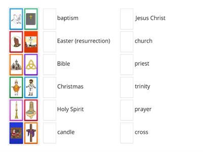 Christianity (matching symbols)