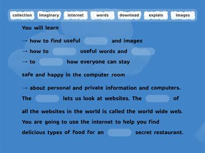 Oxford International Primary Computing 2 U2 Digital literacy: The secret restaurant
