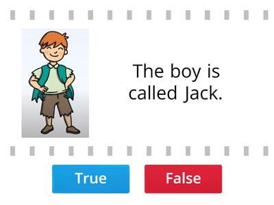 Jack and the Beanstalk - true or false