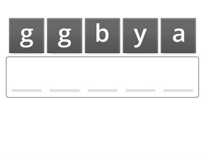 7 Form.Unit 3. Lesson 3. Vocabulary anagram. Yuhnel. 