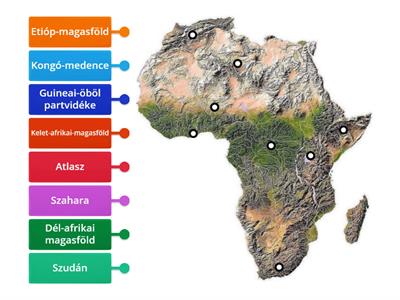 Afrika tájai 