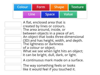 Grade: 6 Elements of Art