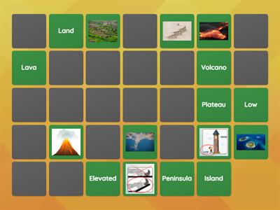 Landforms Pairs