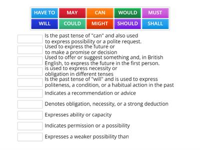 verbs modals