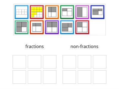 Fractions - Non fractions - warmup - Feb 1