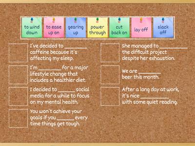 PHRASAL VERBS - Self-Improvement & Wellness