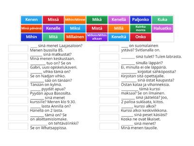 Ruotsi Kysymyssanat Teht v t