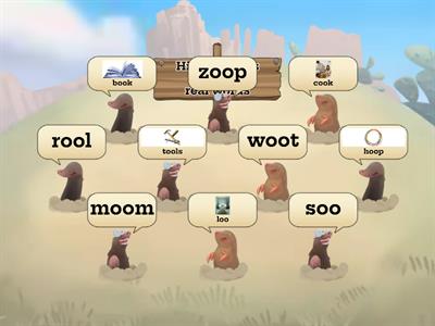 Find the Real 'oo' and 'oo' Words