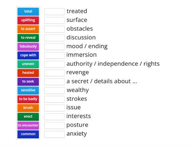 Outcomes Upper-intermediate Unit 1