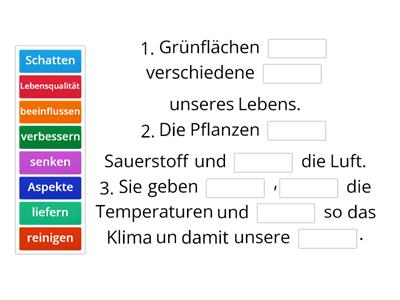 Vielfalt Lektion 14  - Tanja Schütte:Warum Grün guttut