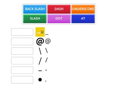 PUNCTUATION ON THE INTERNET VOCABULARY