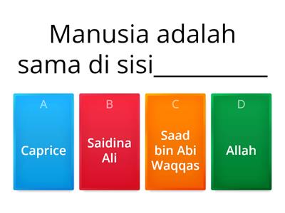 kepelbagaian bangsa dalam islam