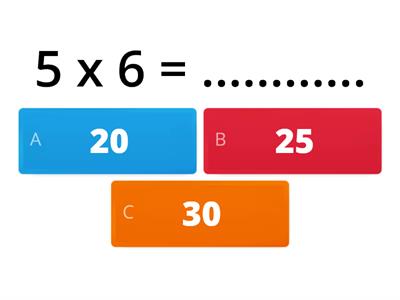 Math's Quiz 4 - Grade 3