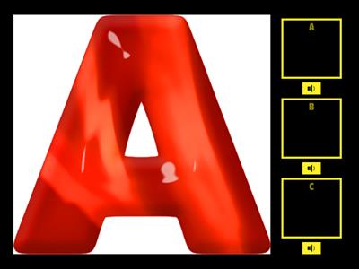 Alphabet Game - Choose the correct answer (part 1)