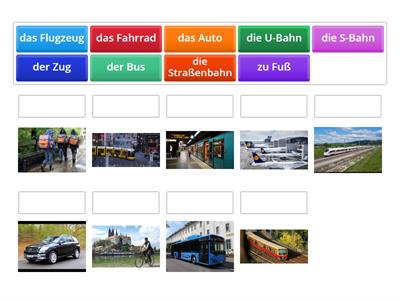 Transport types in Germany