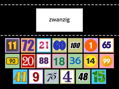 Zahlen (0-100) 