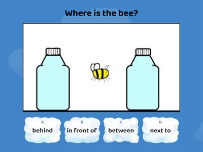 3.4 Prepositions - behind, next to, between, in front of
