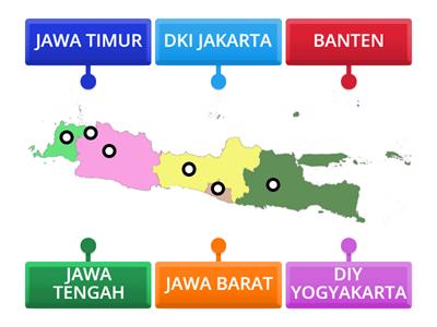 PETA BUTA PULAU JAWA