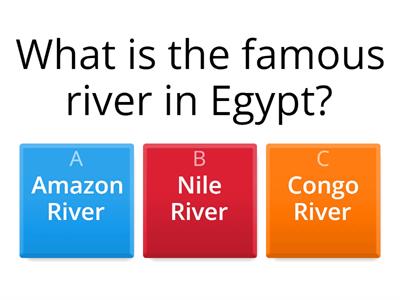 Ancient Egyptian Quiz.