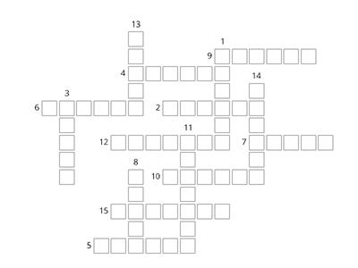 CLE Crossword Puzzle MET Group 4