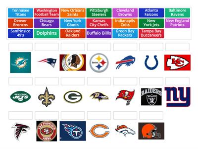 NFL Team Logos