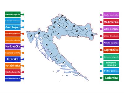  Županije Hrvatske- vježba 5.