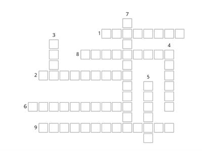 shapes-crossword puzzle