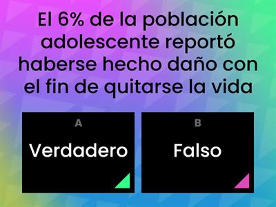 Estadísticas sobre conductas relacionadas con el suicidio ENSANUT 2020