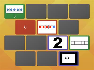 ways to make 5 with five frames matching pairs