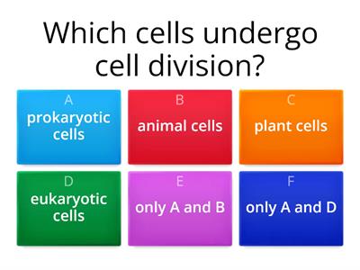 Cell cycle & mitosis